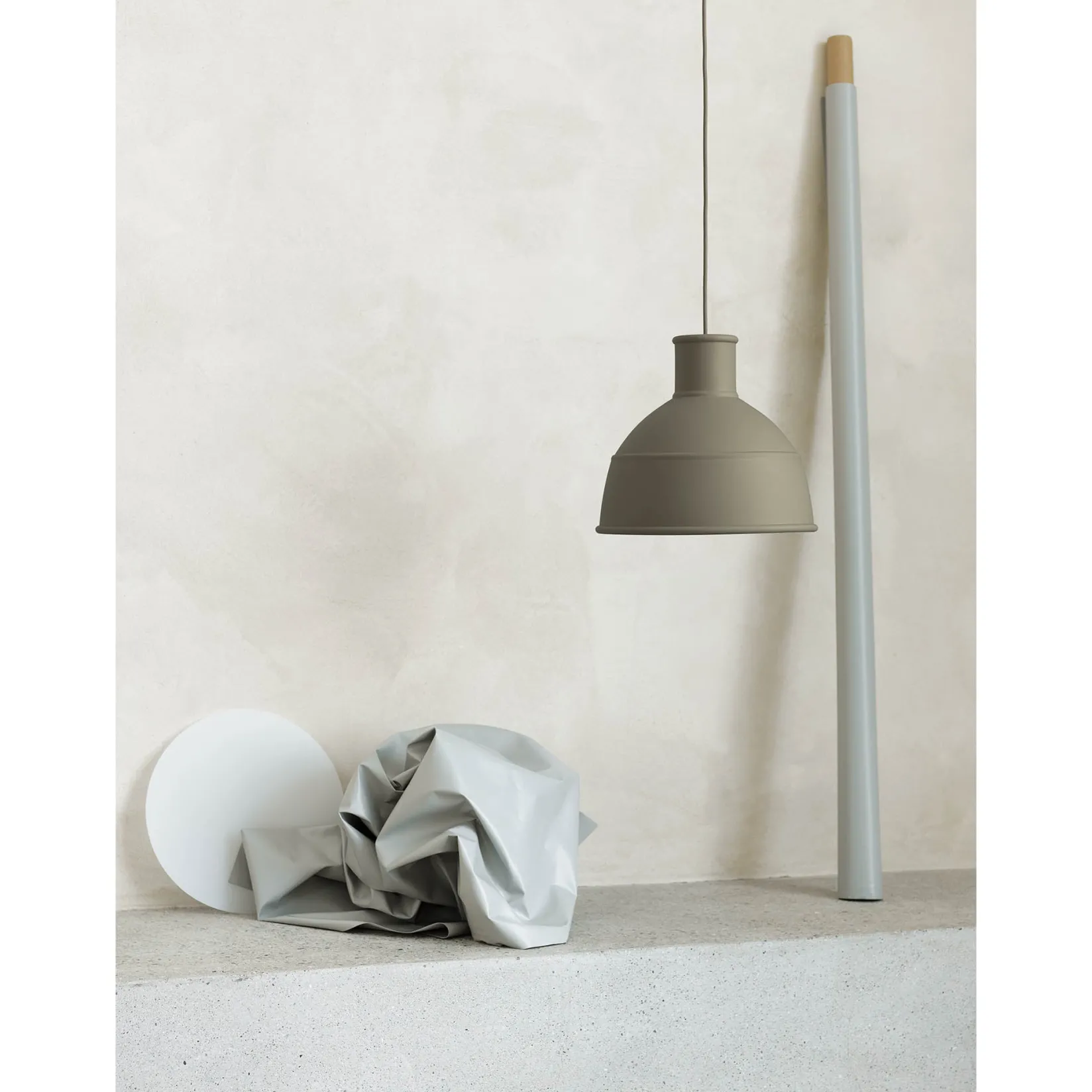 Unfold pendant lamp ⌀32 | olive