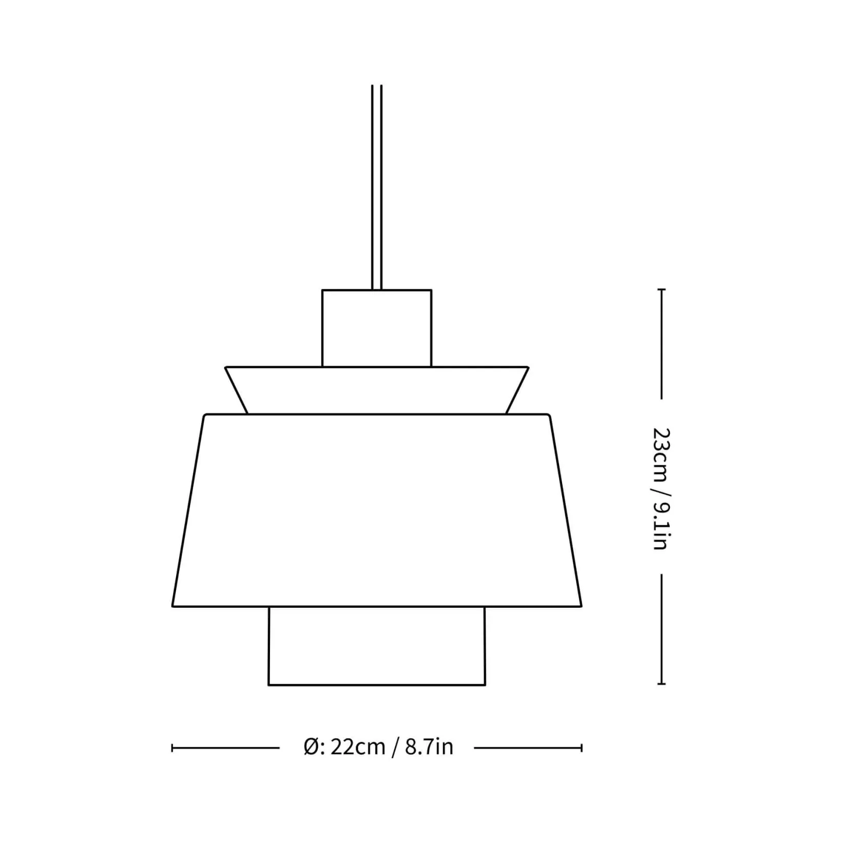 Utzon JU1 | brass plated