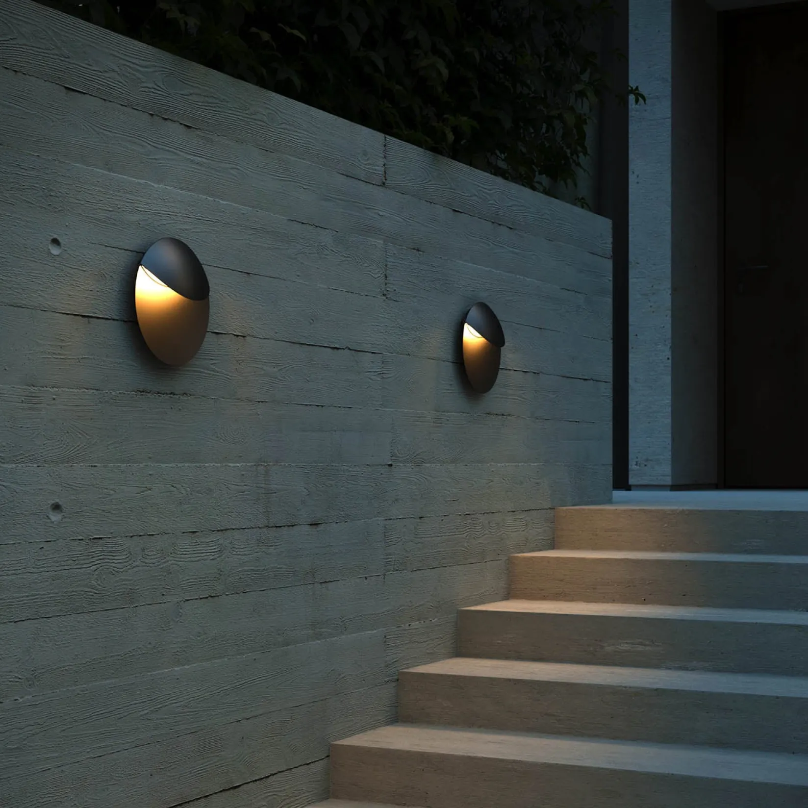 Valopin wall ⌀25 | black