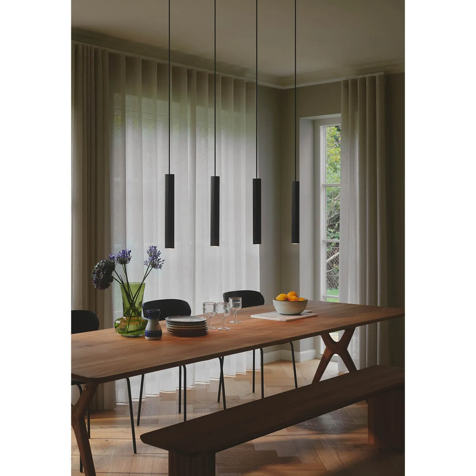 Vico 4 pendant | black