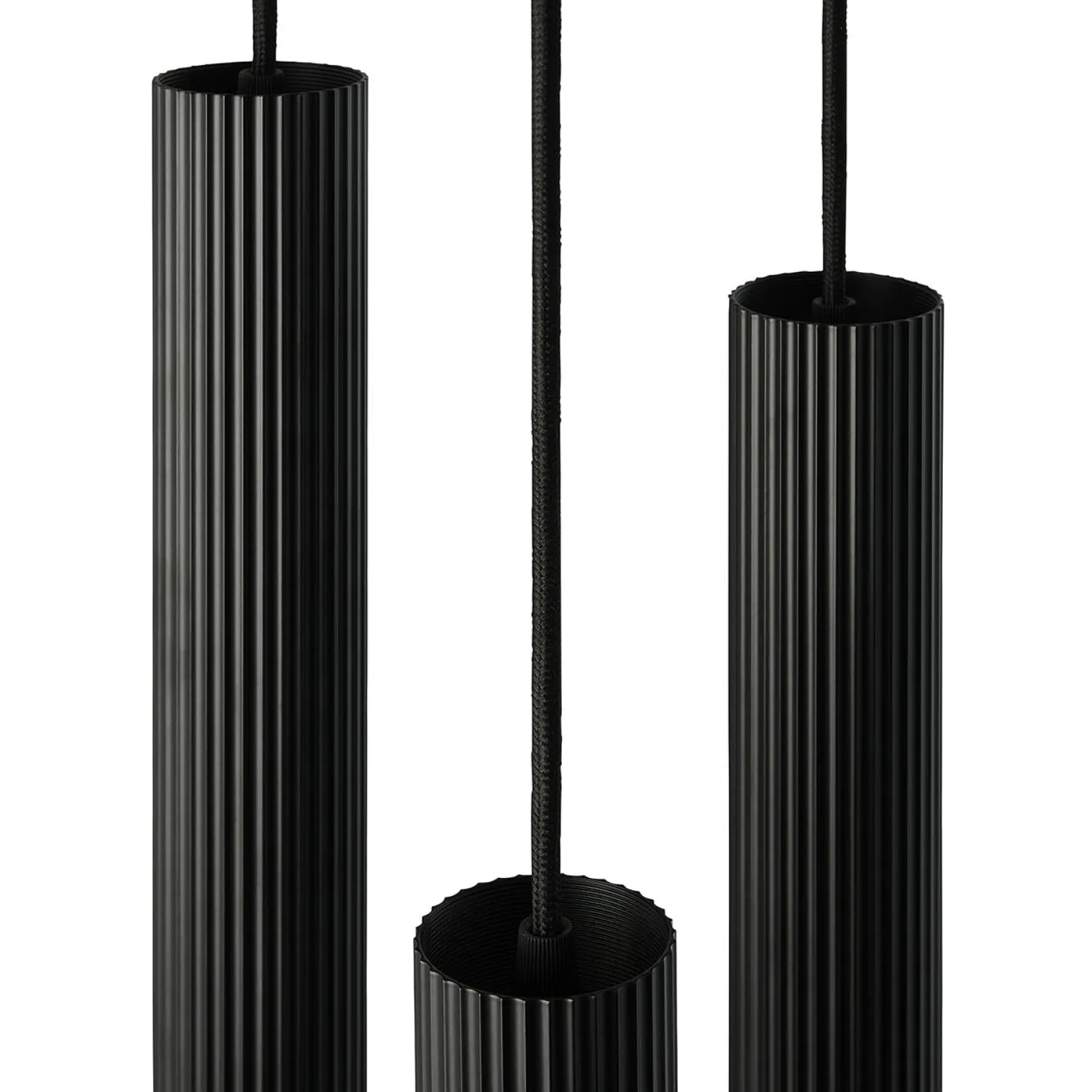 Vico 3-rondel pendant | black