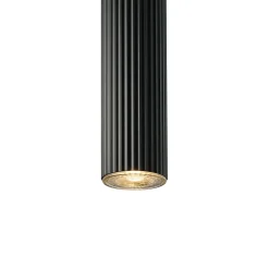 Vico 3-rondel pendant | black