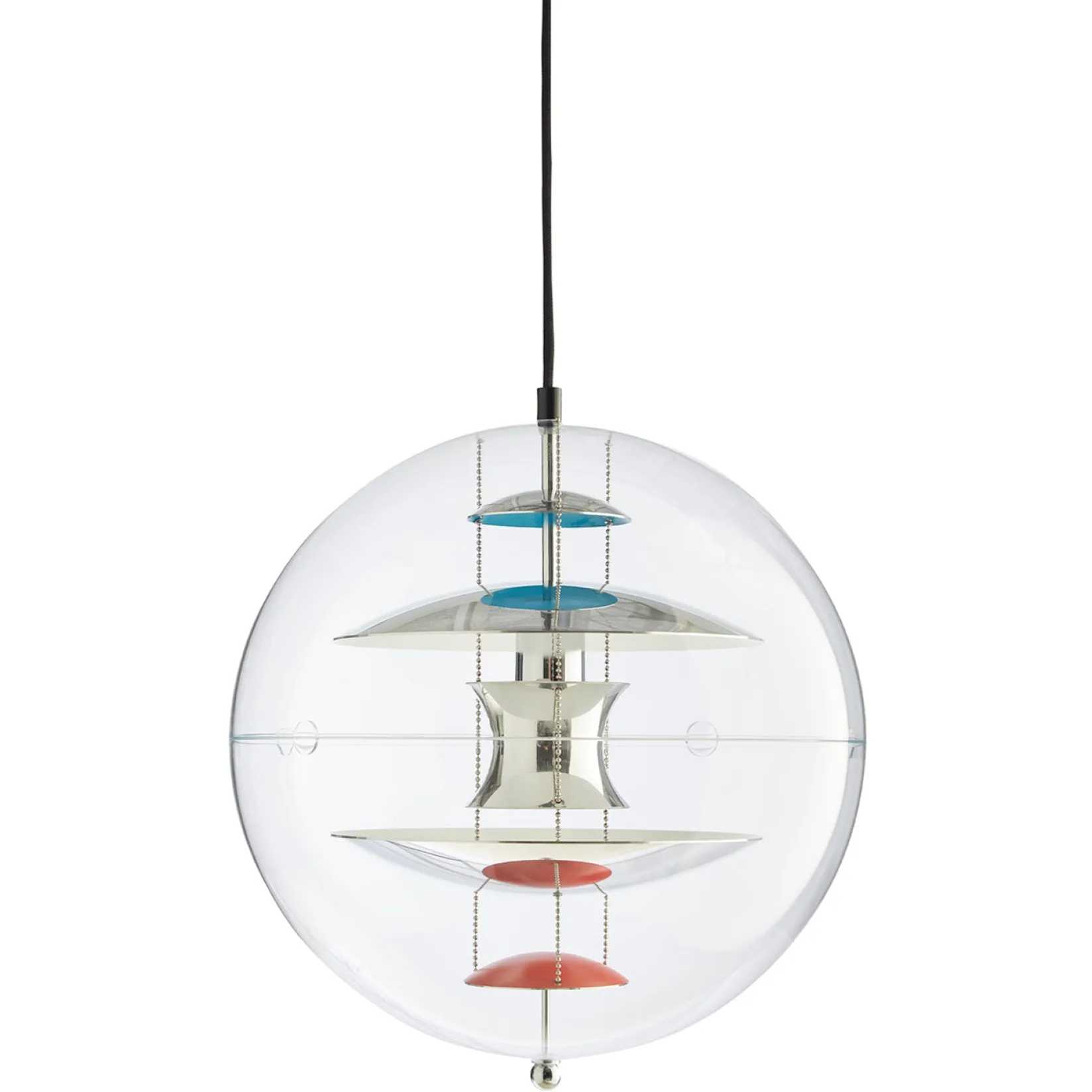 VP Globe ⌀28-40-50 | chrome-red-blue