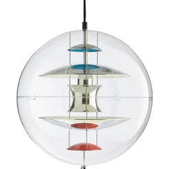 VP Globe ⌀28-40-50 | chrome-red-blue