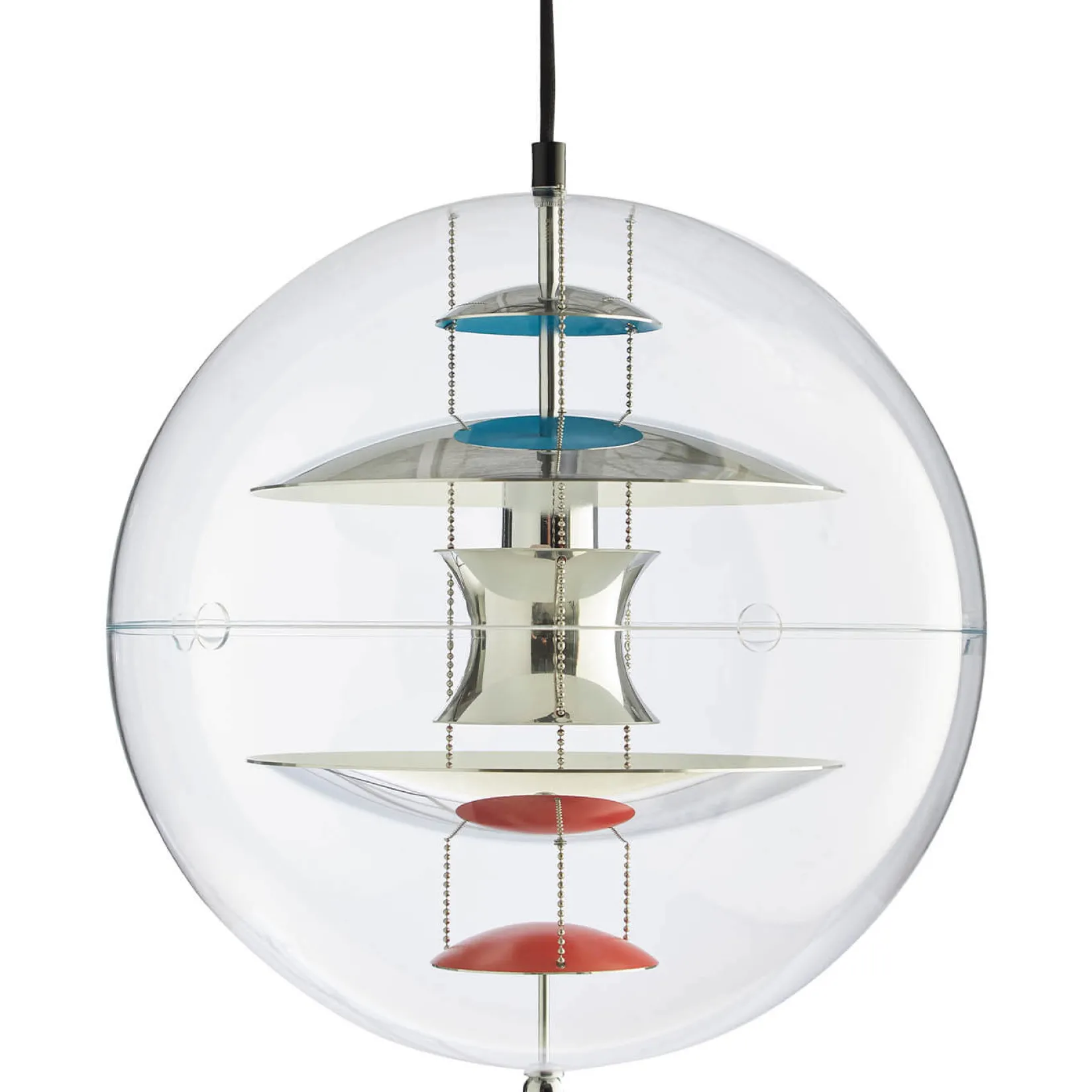 VP Globe ⌀28-40-50 | chrome-red-blue