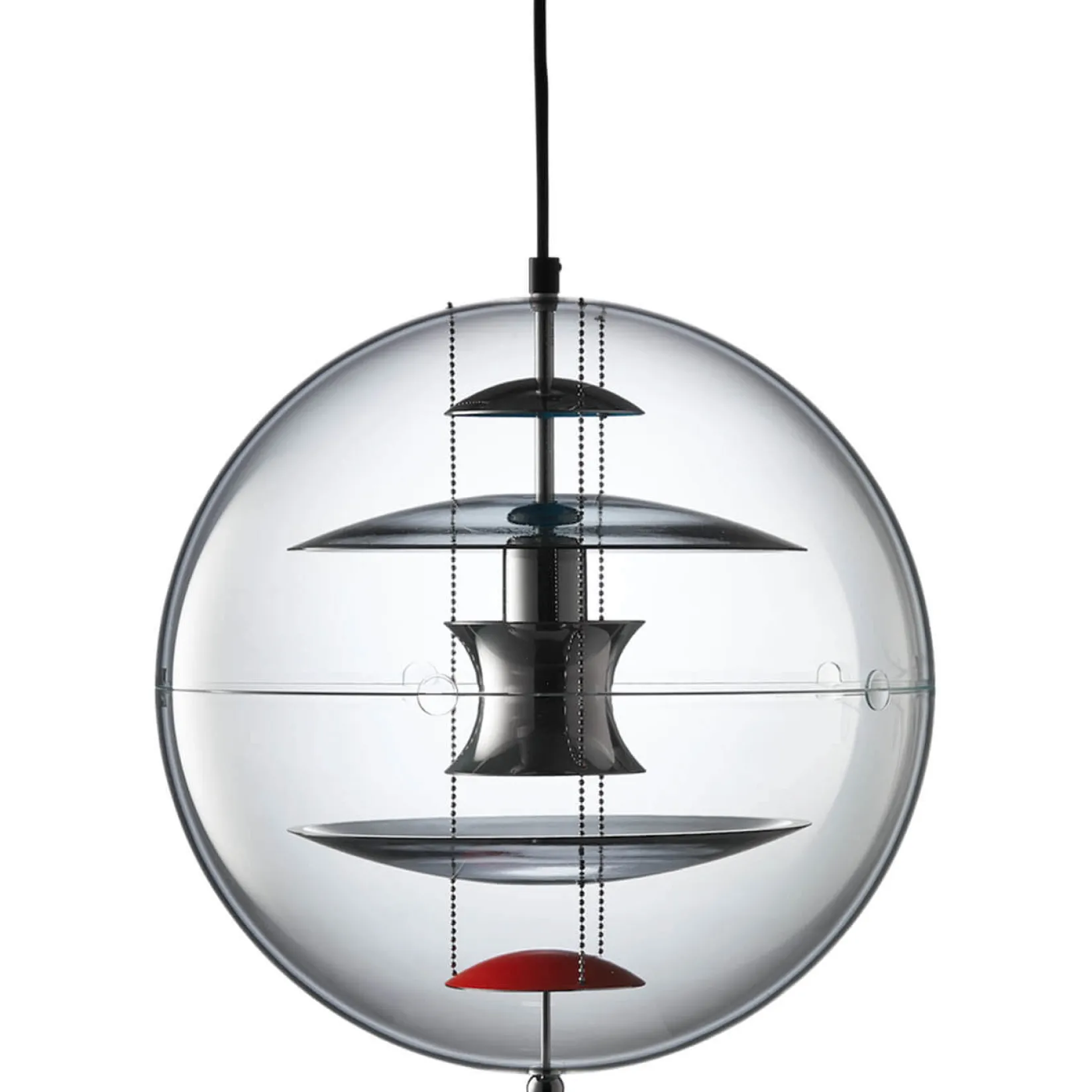 VP Globe ⌀28-40-50 | chrome-red-blue