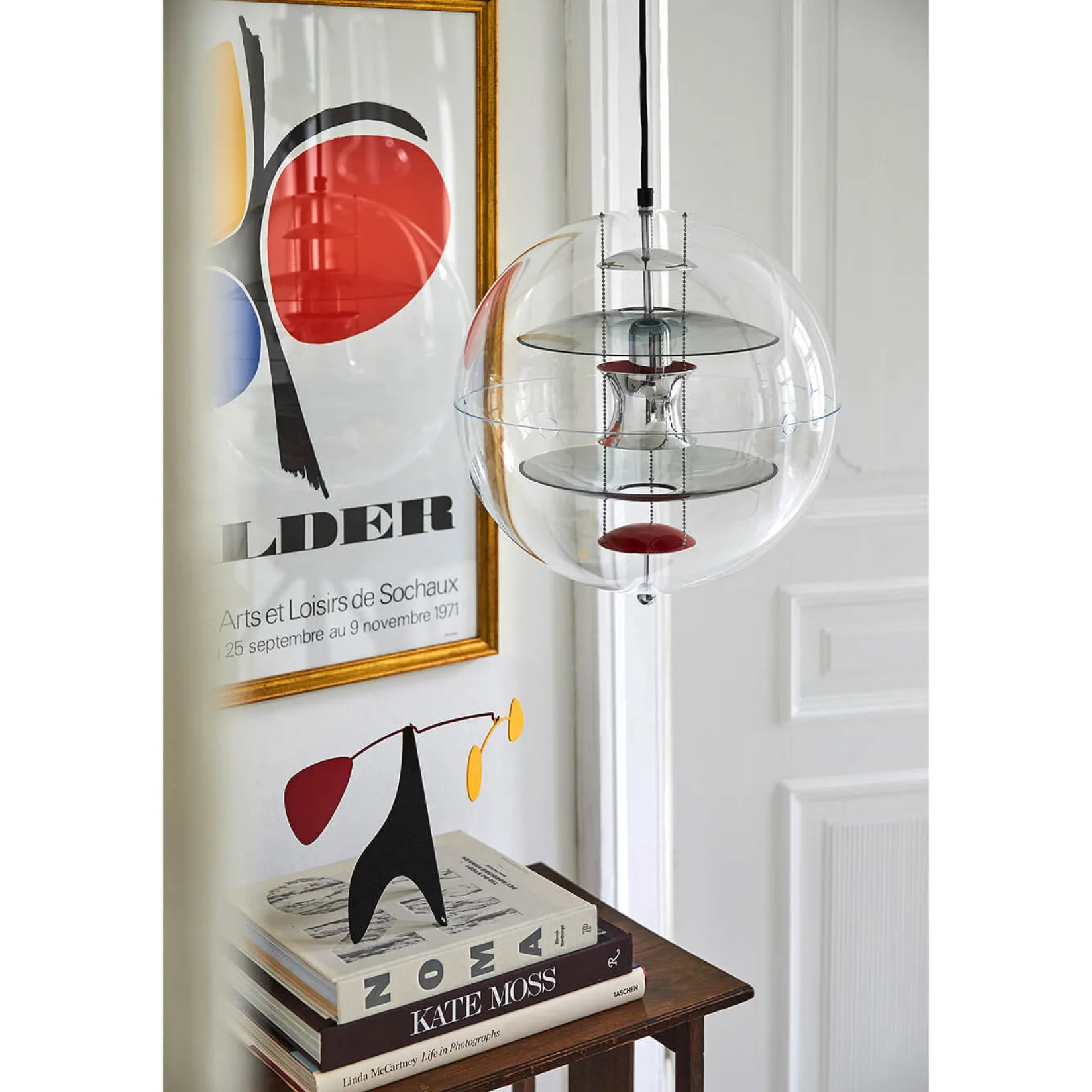 VP Globe ⌀28-40-50 | chrome-red-blue