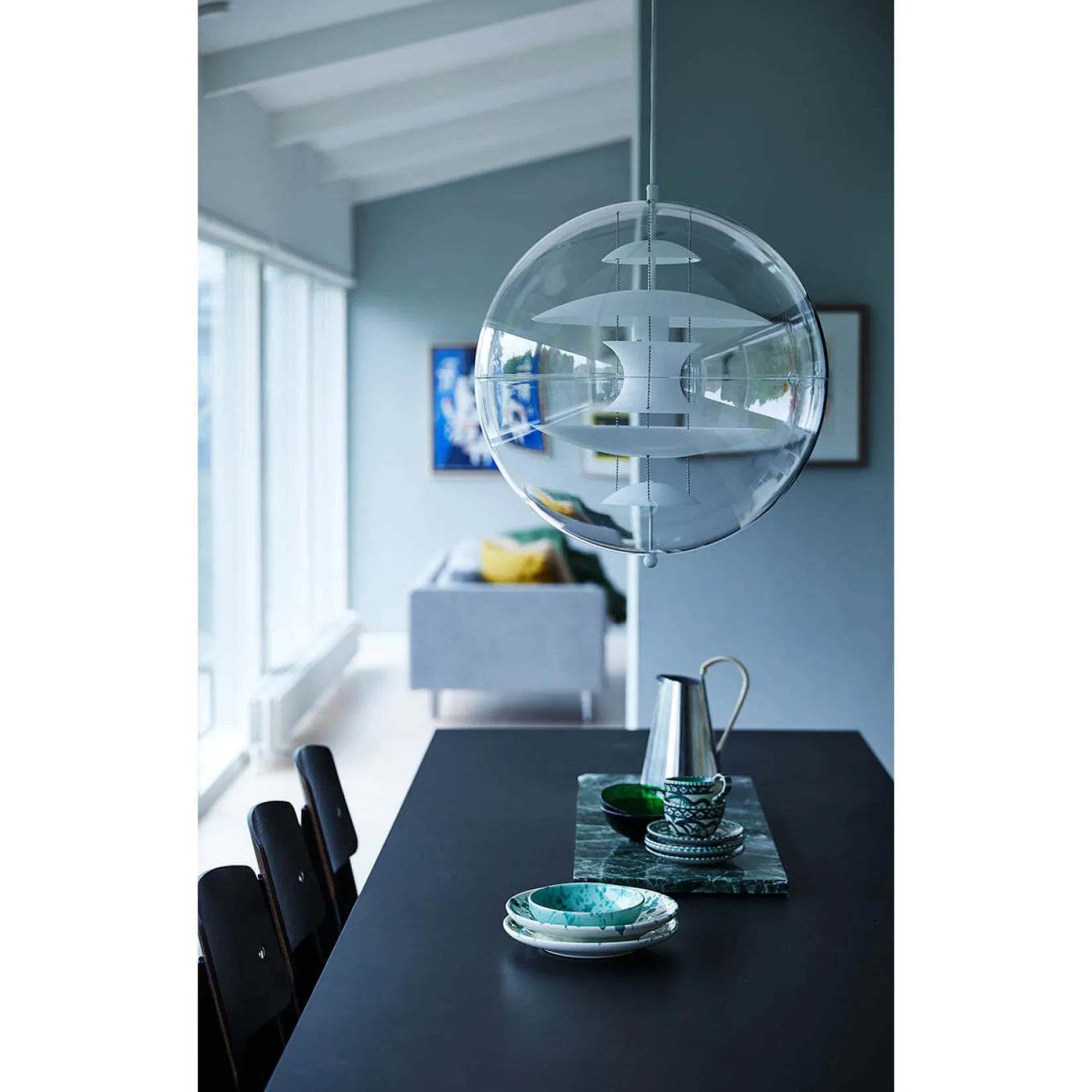 VP Globe ⌀28-40-50 | chrome-red-blue
