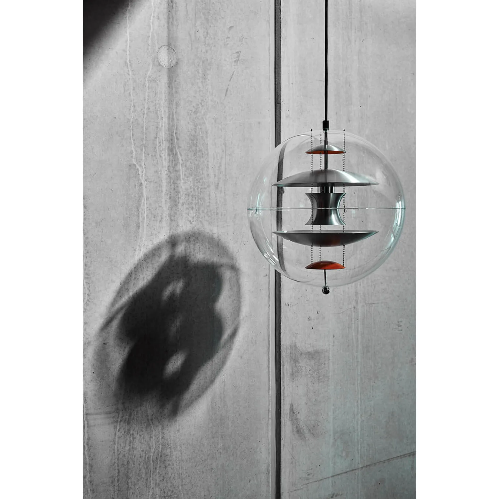 VP Globe ⌀28-40-50 | chrome-red-blue